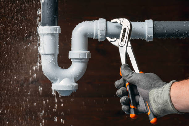 Professional Drain Cleaning technician working in Lexington, MO